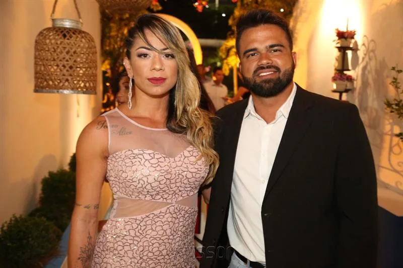 Ariadna Santiago e Lucas Teixeira