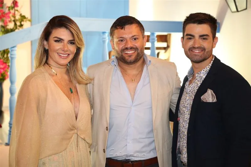 Bianca Saraiva, David Lima e Jose Fontinelle