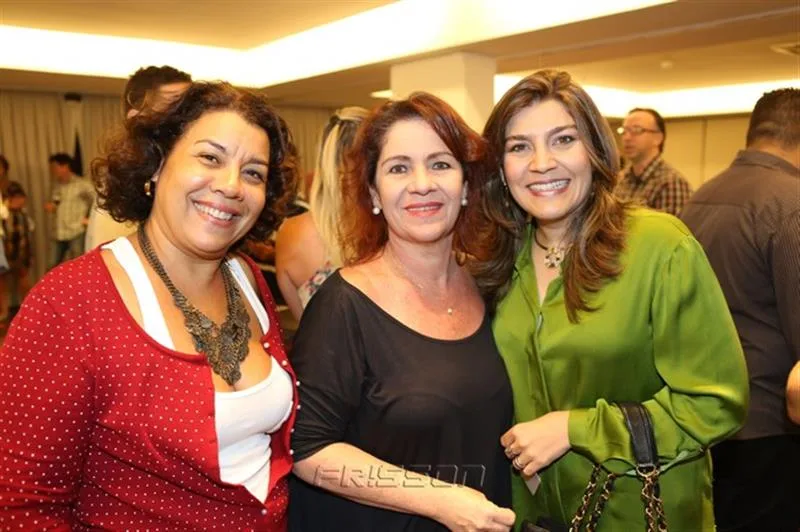 Cida Parente, Lilian Quinderé e Danielle Valente
