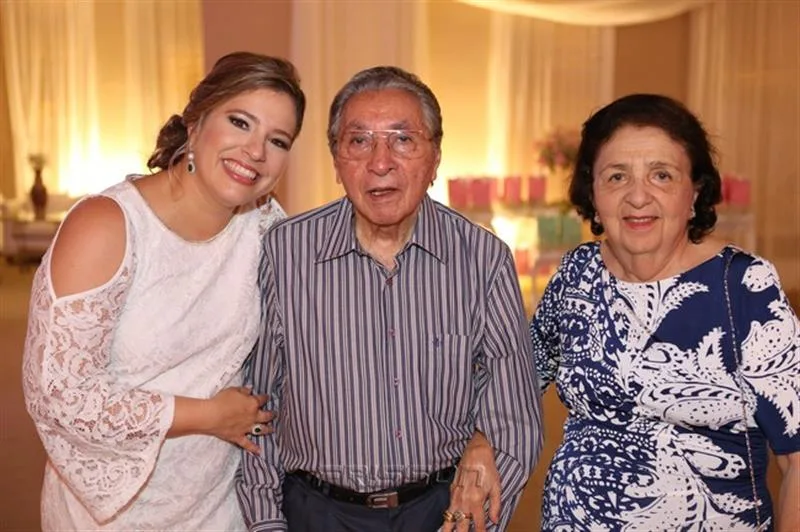 Ana Cláudia Aguiar, José Airton e Giselda Borges