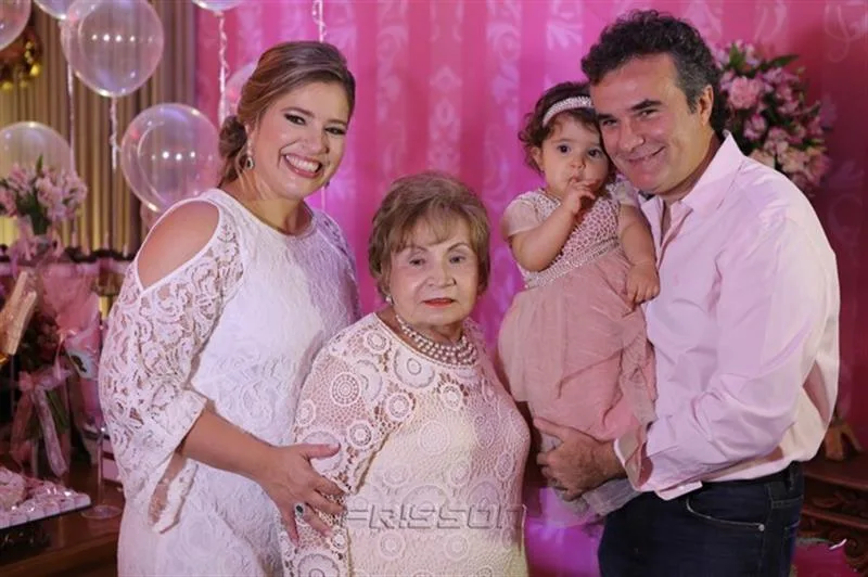 Ana Cláudia, Ivone, Maria Rosa e Luiz Carlos Aguiar