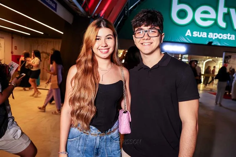 Adriane Moura e Felipe Chagas