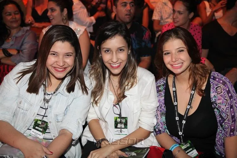 Aline Montenegro, Ariel Sutario e Larissa Viegas
