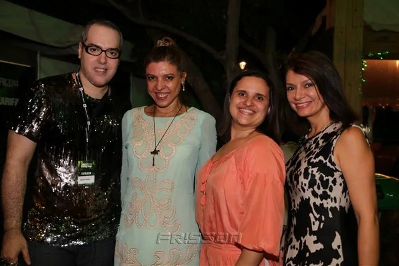 Alysson Aragão, Inara de Almeida, Letícia Ribeiro e Suzane Farias
