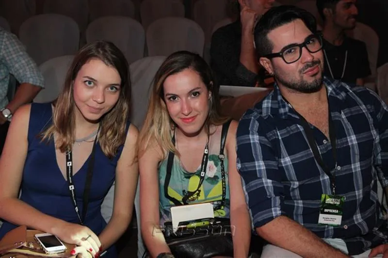 Ana Paula Back, Raquelle Ramalho e Douglas Guerra
