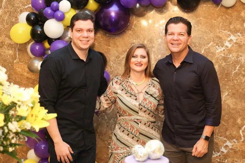 Ademar Filho, Thelma Regina Braga e Gustavo Serpa