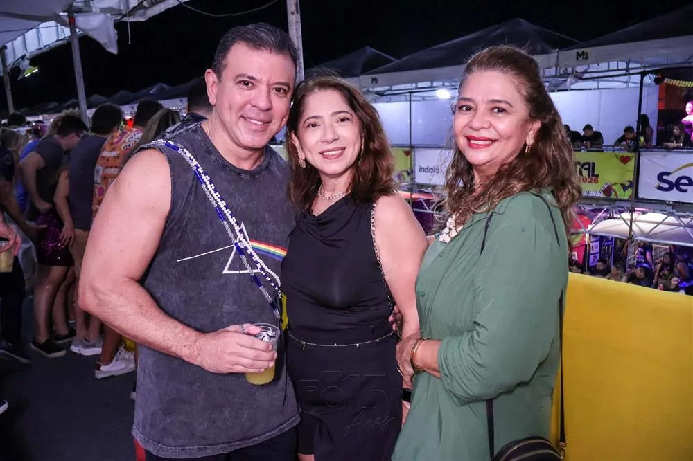 Alan Carvalho, Ana Paula e Joilma Maia