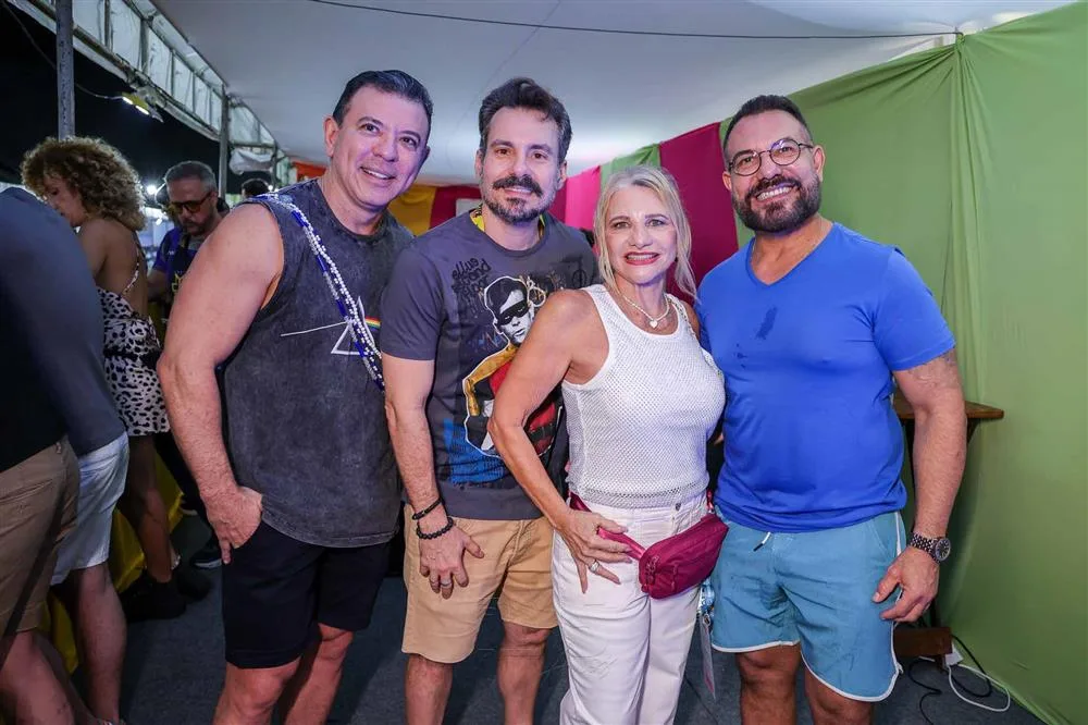 Alan Carvalho, Miguel Filho, Rosângela Dias e Adam Vieira