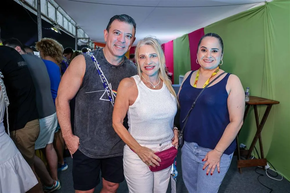 Alan Carvalho, Rosângela Dias e Janille Brasileiro