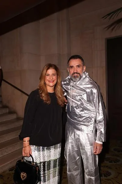 Beto Silva e Flavia Kujawski
