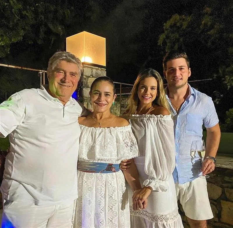 Amarílio e Patrícia Macedo, Fernanda Levy e Omar Macedo