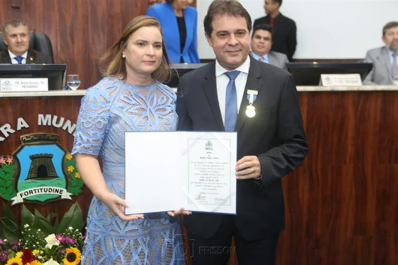 Cristiane e Evandro Leitão