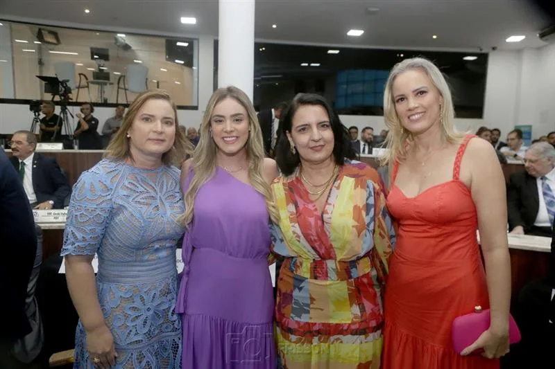 Cristiane, Cecilia Leitão, Rejane e Patricia Sales