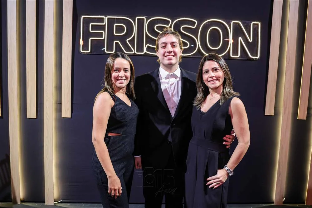 Aline Rodrigues, Miguel Figueiredo e Carol Assunção
