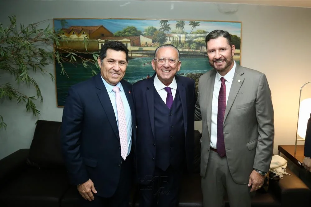 De Assis Diniz, Galvão Bueno e Romeu Aldigueri