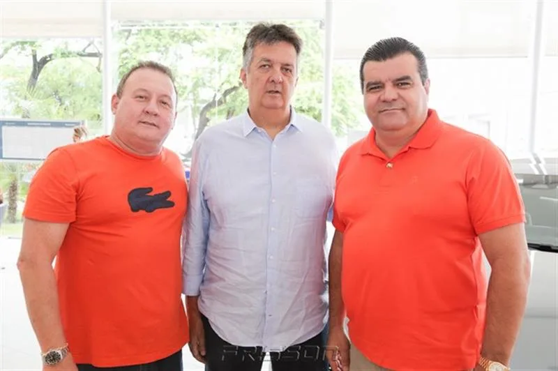 Bismarck Borges, João de Sá e Odmar Feitosa