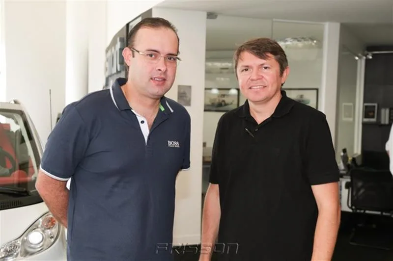 Célio Gurgel e Luciano Teixeira