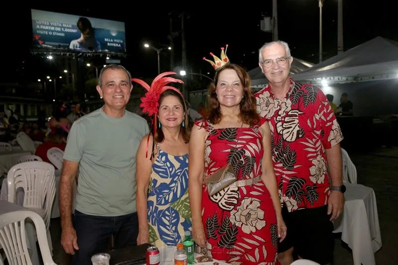 Carlos, Fátima Alencar, Ana e José do Egypto