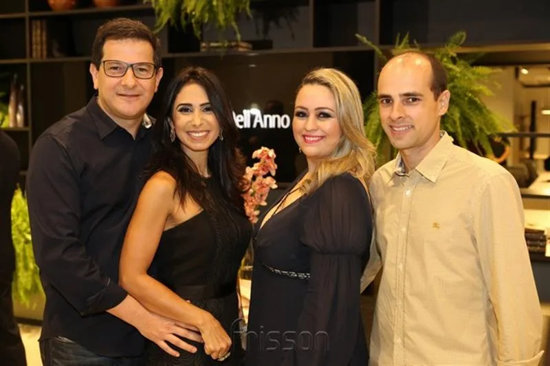 Alexandre, Andreia Canali, Elizandra Laitener e Juliano Lopes
