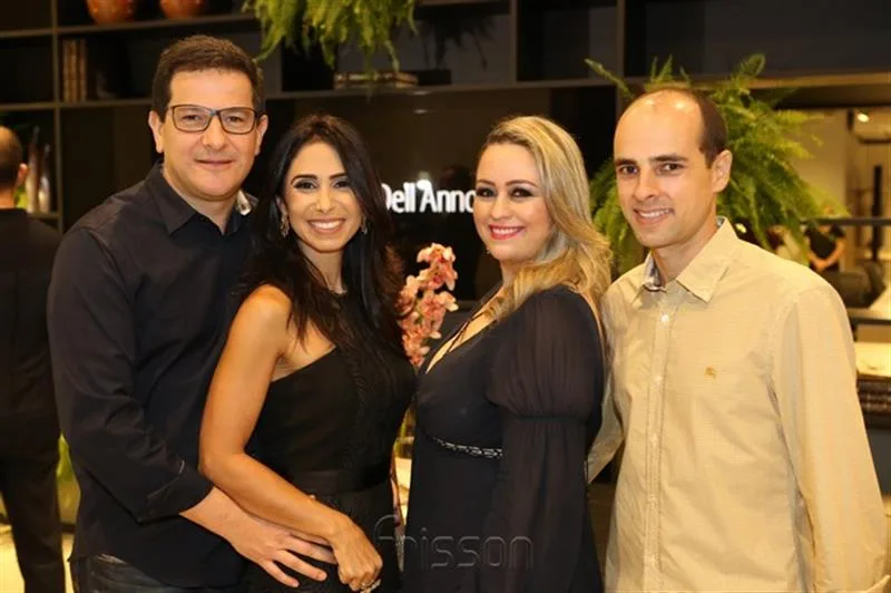 Alexandre, Andreia Canali, Elizandra Laitener e Juliano Lopes