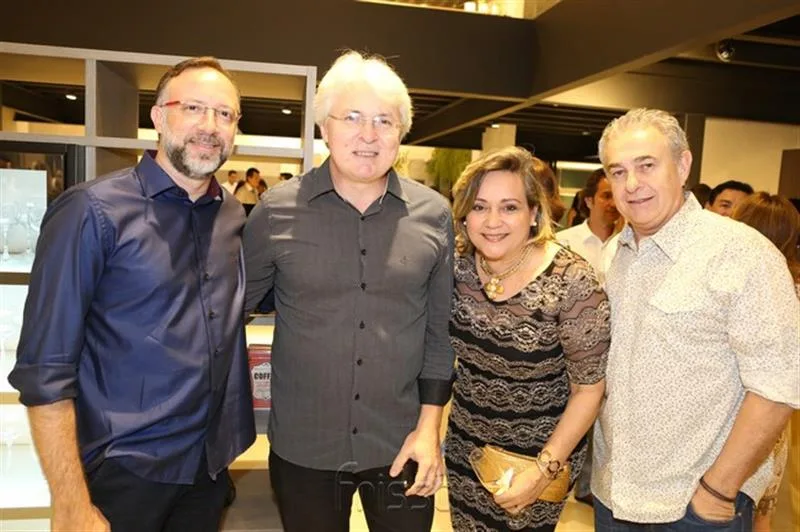 André Benevides, Dudu Vidal, Cecilia Nobre e Marcos Gazola