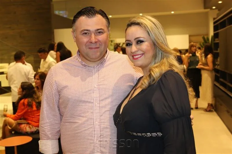 André Monte e Elizandra Laitener
