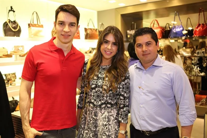 André Albuquerque, Rafaela Otoch e Pompeu Vasconcelos