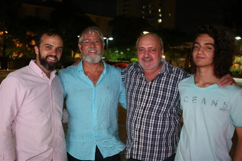Adolfo Ferrer, Crauzer Costa, Sergio Novaes e Tie Lins