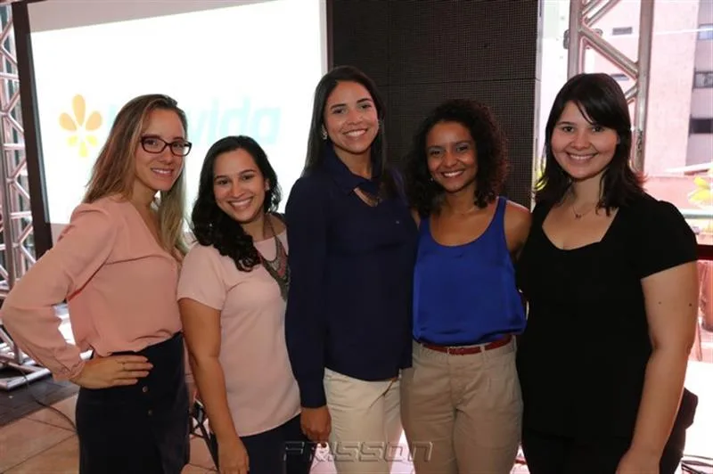 Alice Bruno, Janine Maia, Suyane Melo, Eduarda Talisse e Livia Lopes