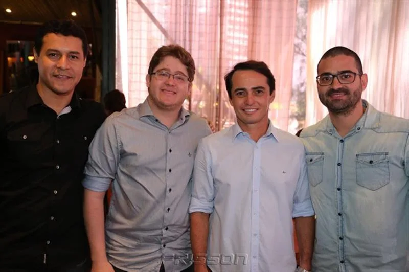 Andre Freitas, Gustavo Rios, Giacomo Brayner e Tavinho Carvalho