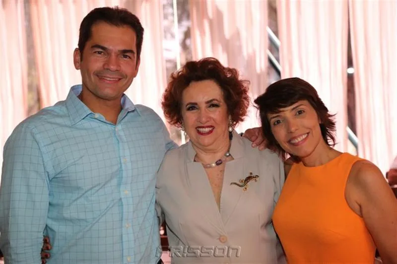Candido Junior, Leda Maria e Simone Varela