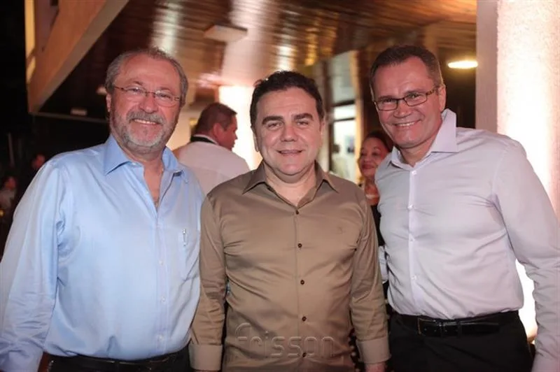 Candido Albuquerque, Fernando Linhares e Marcos Borges