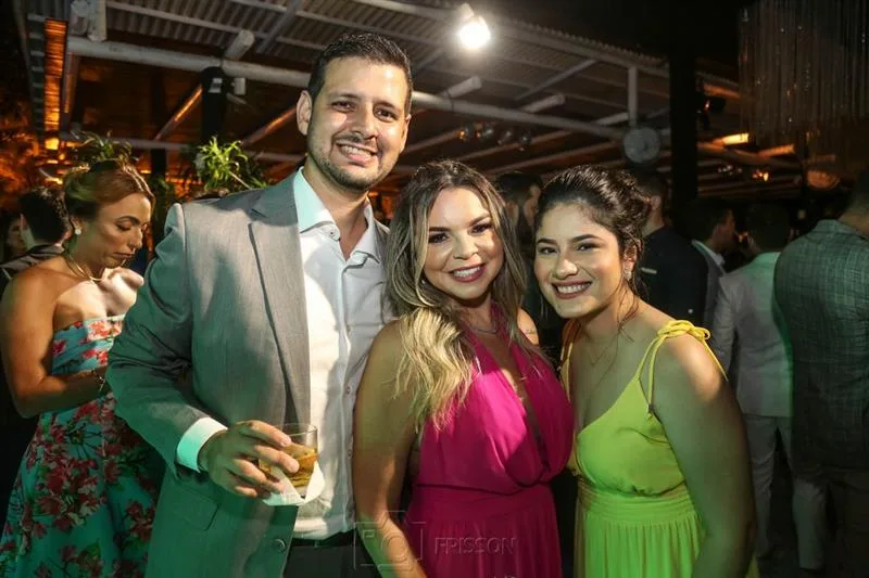 Bruno Augusto, Jaqueline Ursulino e Juliana Mendes