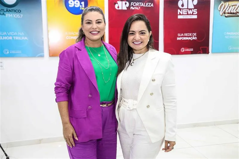Adriane Menino e Cleane Fontenele
