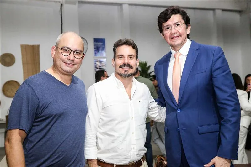 André Linheiro, Miguel Filho e Edson Santana