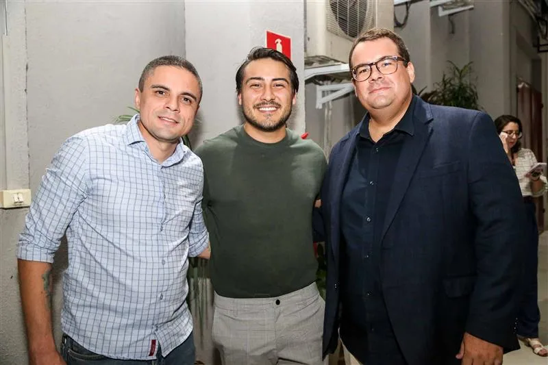 Diego Platini, Thiago Dutra e Adriano Feitosa Filho