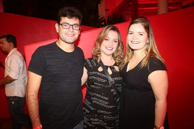 Augusto Borges, Carolina Rosa e Laís Sena