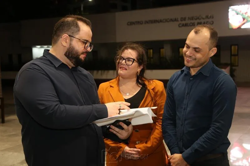 Alexandre Saveh, Mara Araripe e Viana Júnior