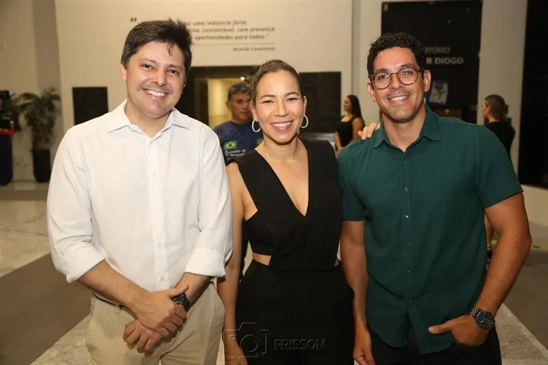 Daniel Rios, Erica Cândido e Davi Moura