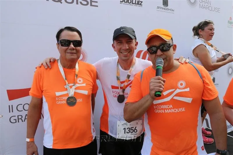 Dionizio Barco, Philippe Goudefuar e Paulinho Leme