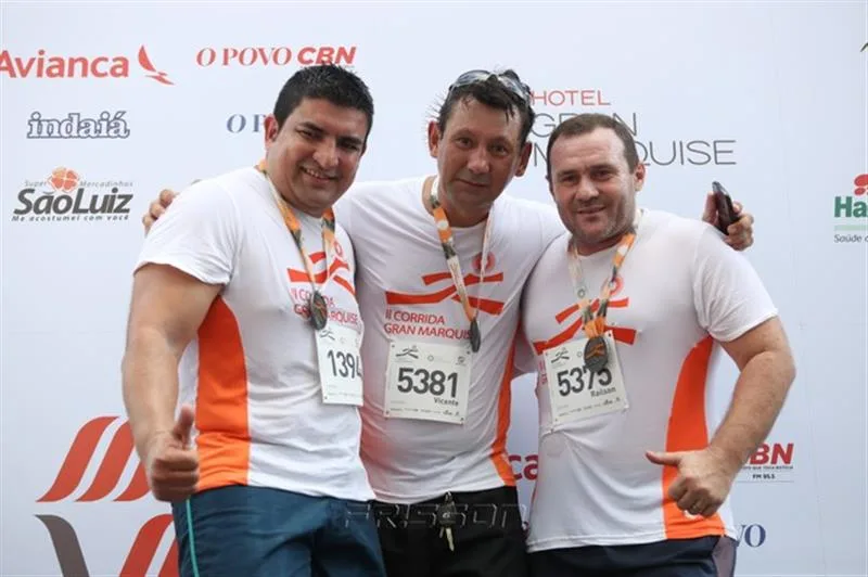 Everardo Brasil, Vicente Junior e Ailsson Machado