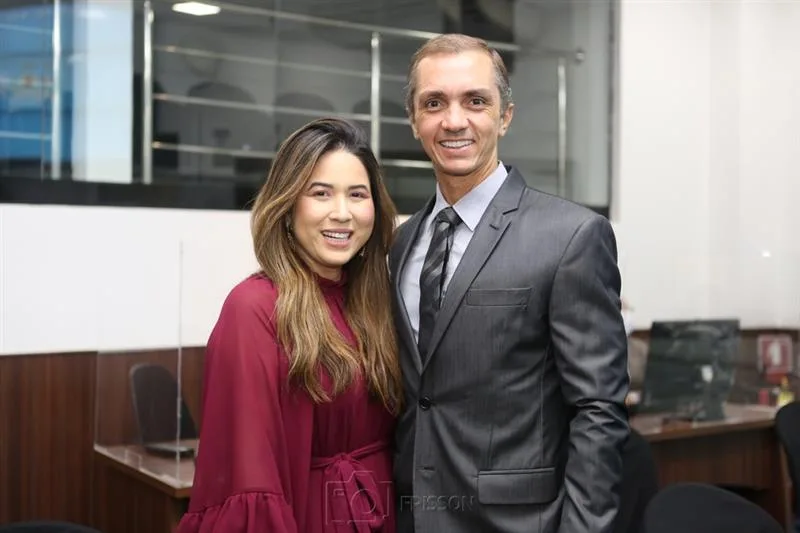 Carol Yamazaki e Marcelo Mafrutas