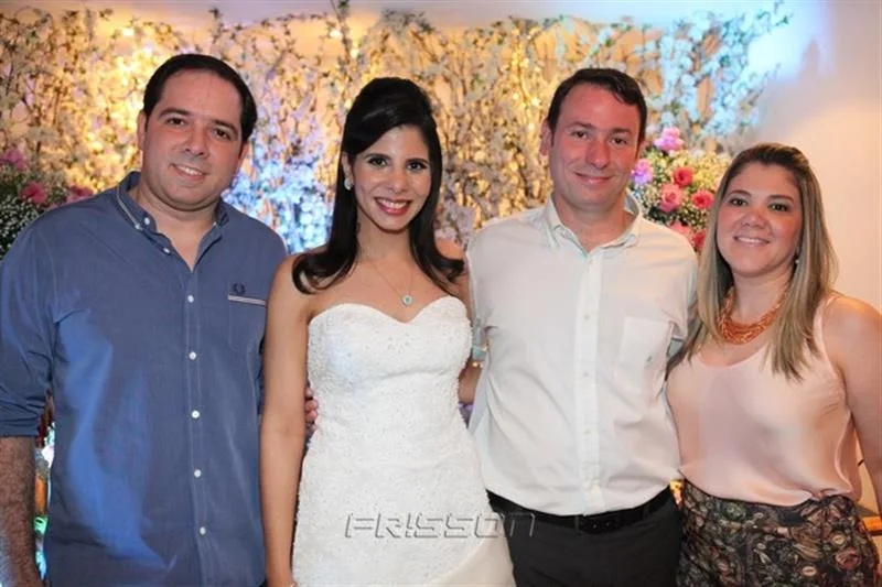 Beto Torres, Geórgia Cunha, Cássio Forti e Rayssa Pinto