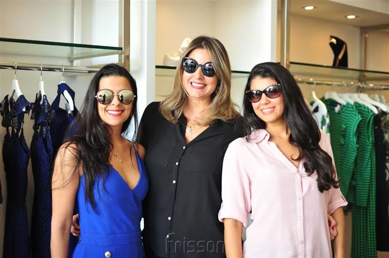 Aline Vieira, Carol Melo e Mara Ramalho