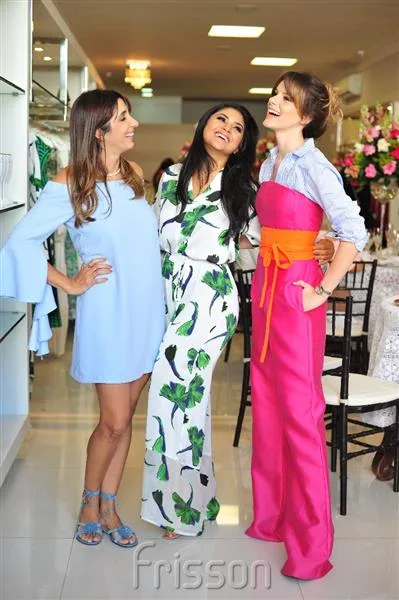 Catarina Cavalcante, Mileide Mihaile e Paulinha Sampaio