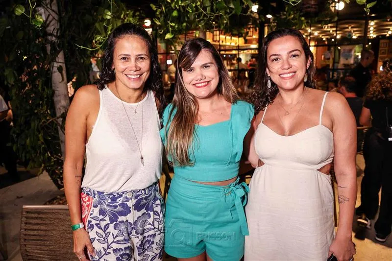 Claudia Cordeiro, Rafaella Medeiros e Rosangela Mota