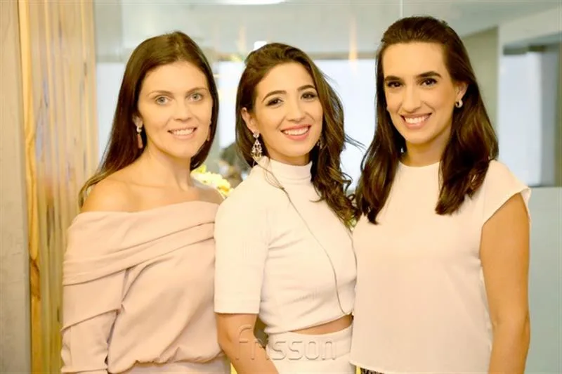 Carol Diniz, Renata Cavalcante e Juliana Girão