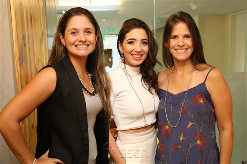 Livia Pires, Renata Cavalcante e Isabella Valença