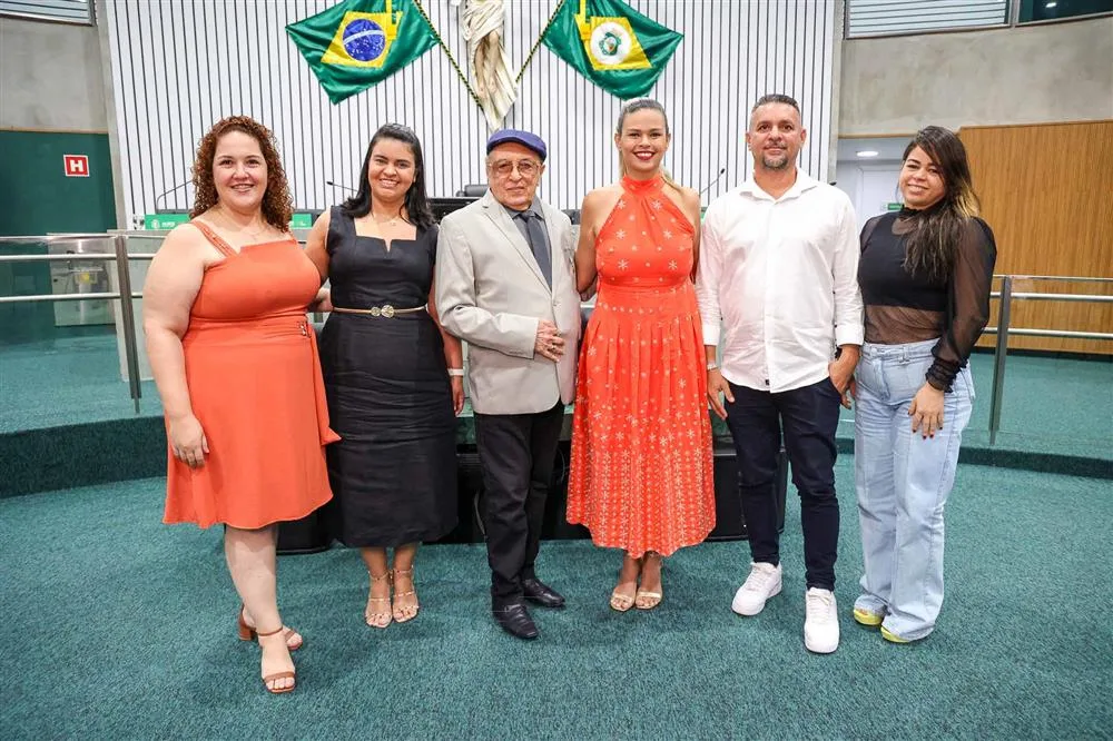 Camilla, Carol Gurgel, Gurgel do Amaral, Wagner Gurgel e Roberta Freitas