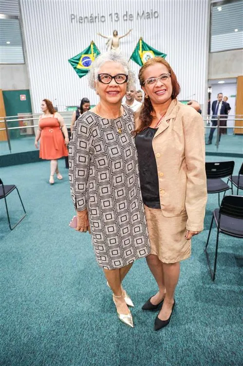 Edilma Serejo e Amelia Marçal